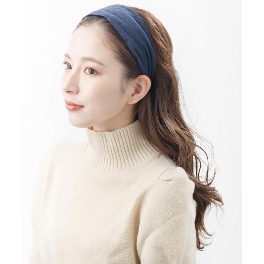 カチューシャ 幅広 ワイド シンプル 無地 ナチュラル  ヘアアクセサリー 30代 40代　HK-190｜vingtaine｜10