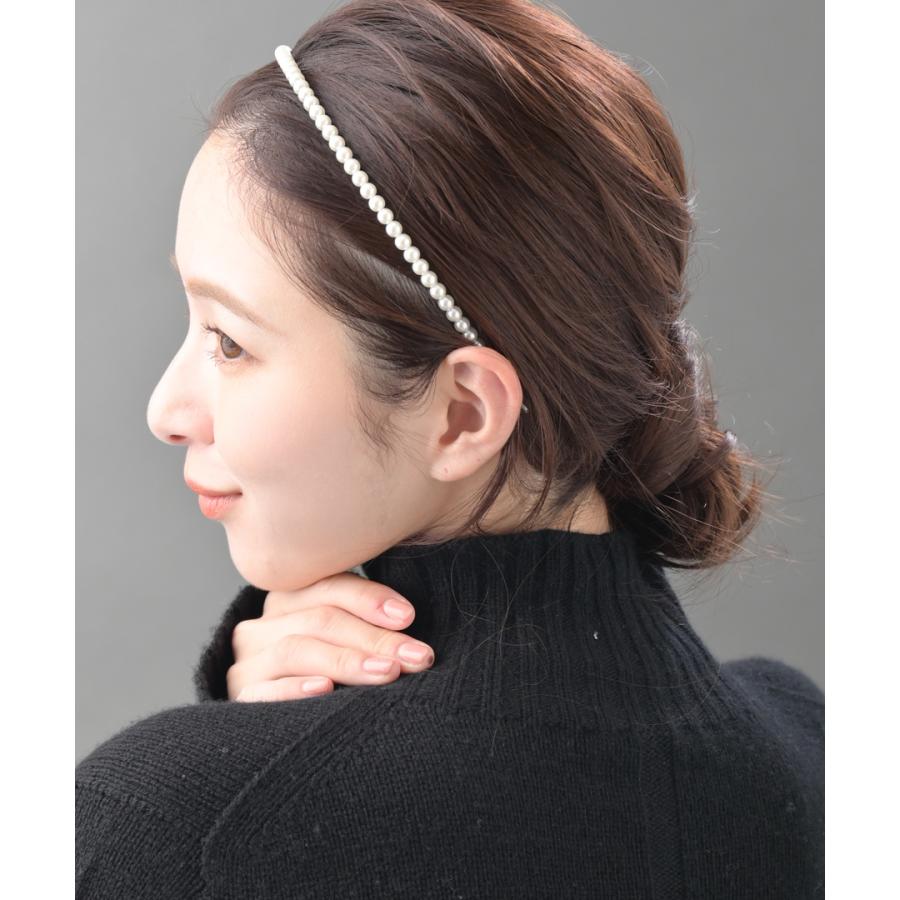 ヴァンテーヌ パールカチューシャ 2本セット ヘアアクセサリー