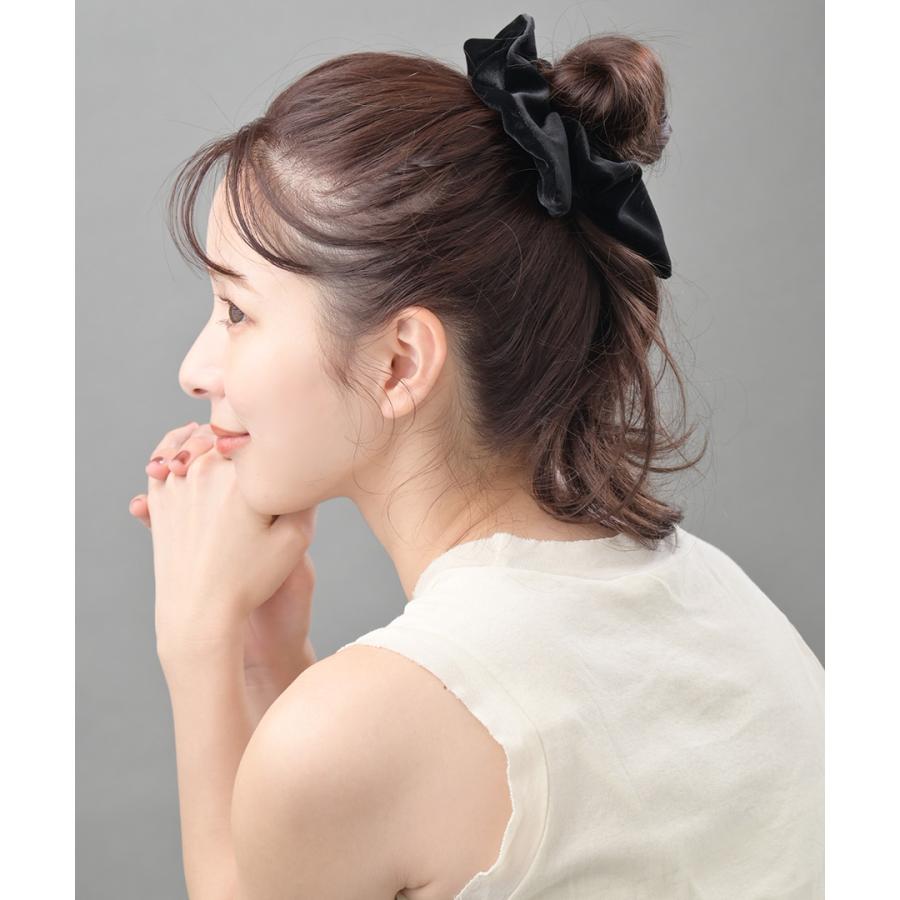 美品　BELLA for CITYSHOP シュシュ ブラウン ヴァンテーヌ 新色ブラウン入荷 ベロア スクエア シュシュ Sサイズ