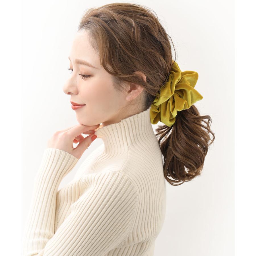 ヴァンテーヌ シュシュ ベロア ボリューム ヘアアクセサリー 秋冬 HS