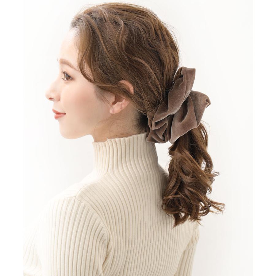 ヴァンテーヌ シュシュ ベロア ボリューム ヘアアクセサリー 秋冬 HS