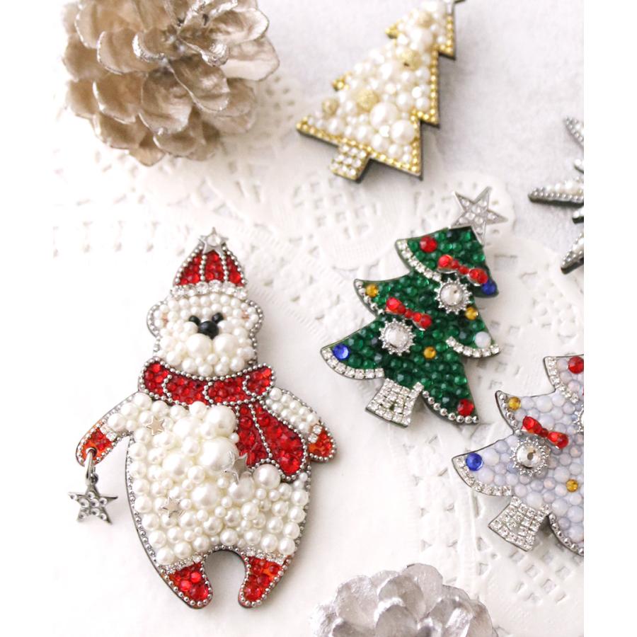 ヴァンテーヌ ブローチ ベアー 熊 クマ くま モチーフ パール