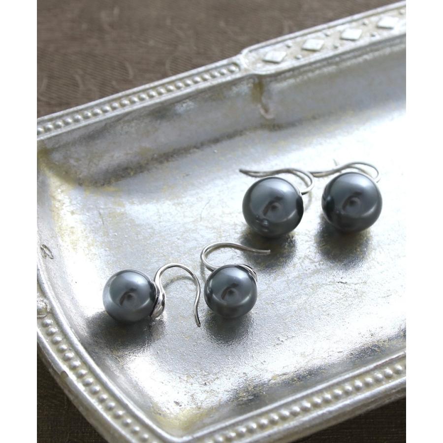 ヴァンテーヌ 一粒パールフックピアス（10mm/12mm）パール ピアス 一粒