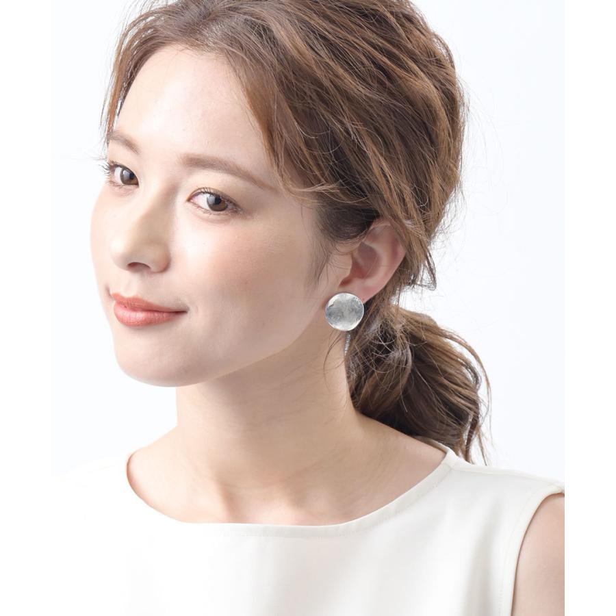 ヴァンテーヌ サークルプレートピアス イヤリング(S) ラウンド型