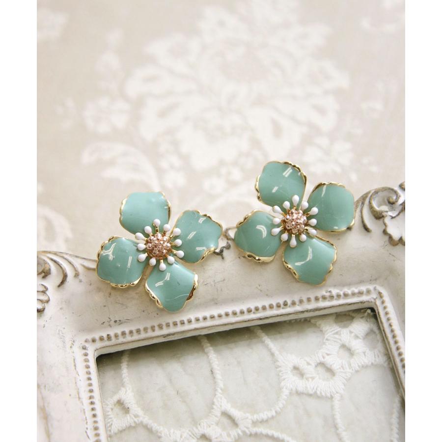 エレガントな花モチーフのピアス エレガントフラワーピアス | 激安ピアスの通販販売 - ルピス(LUPIS)