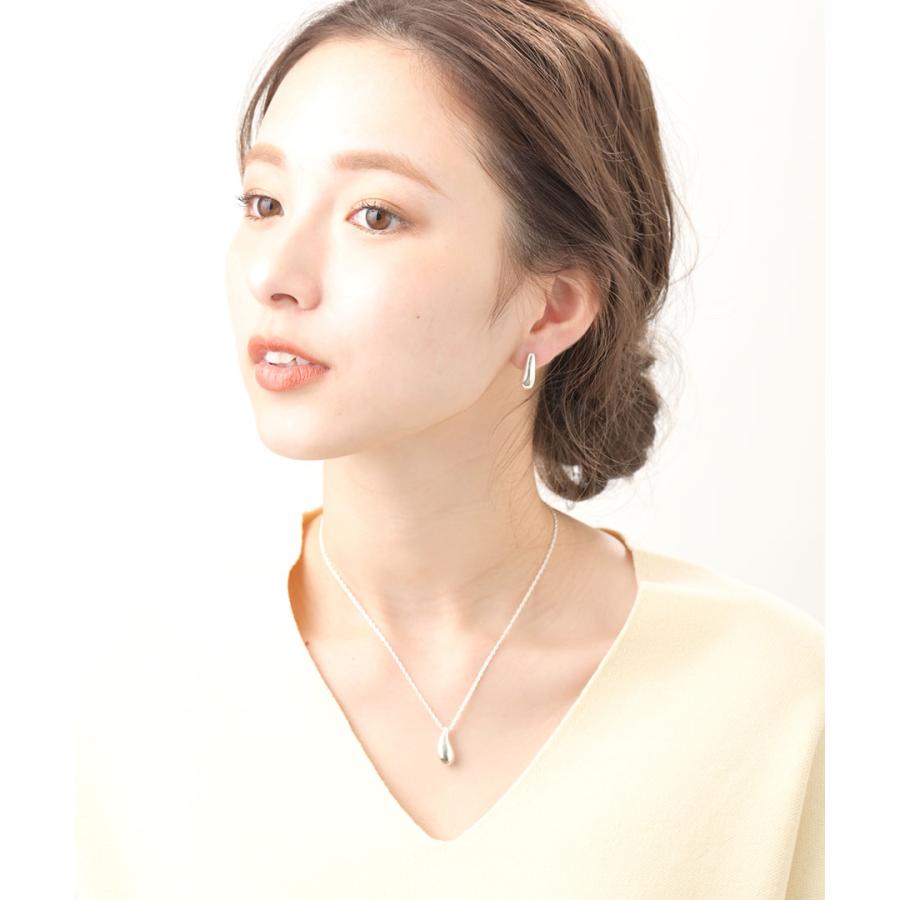 ヴァンテーヌ シルバー925 ネックレス ぽってり ペンダント シンプル