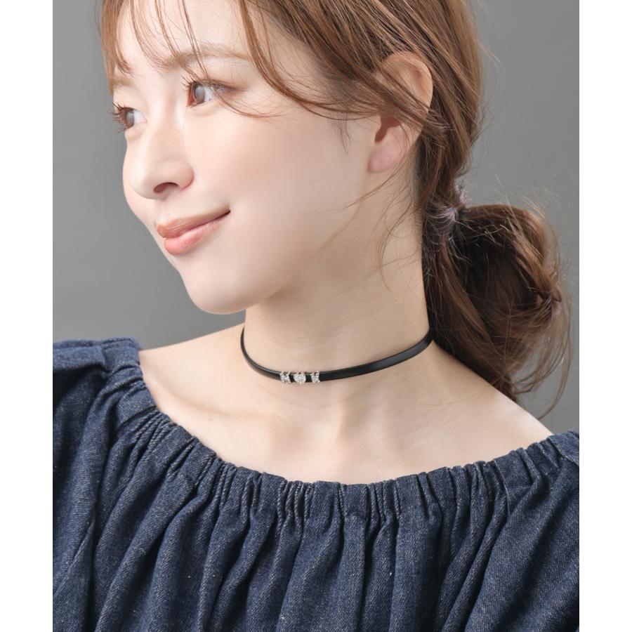 ヴァンテーヌ ラバーチョーカー ネックレス silver925 カット可能