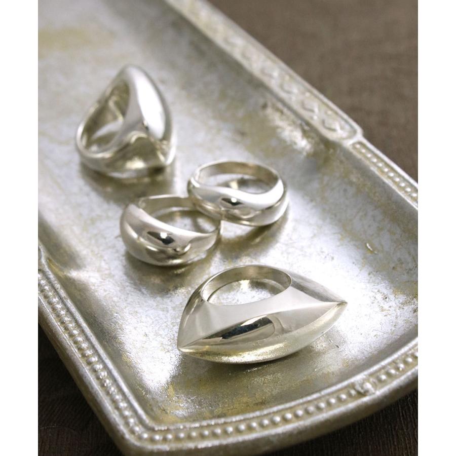 ヴァンテーヌ シルバー925 リング デザイン ぽってり 丸み 個性的