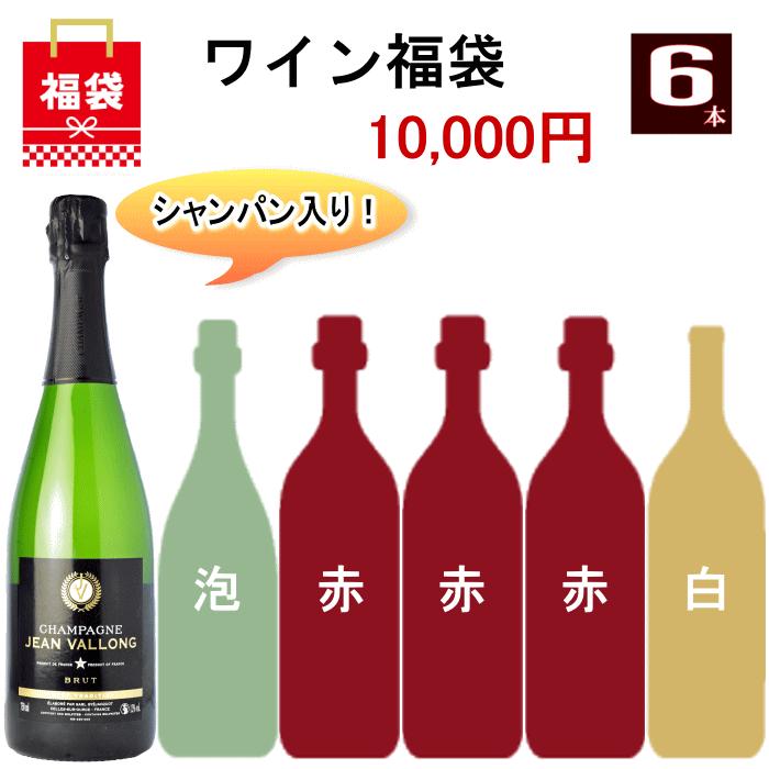 ワイン 福袋 A 2026 送料無料 6本 ミックス ワインセット ブルゴーニュ
