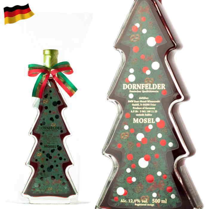クリスマスボトル・赤 500ml ワイン クリスマス ドイツ モーゼル