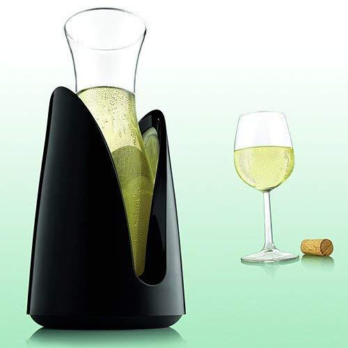 熱い販売 正規輸入品 Vacu Vin ラピッドクーリングカラフェ ブラック 並行輸入品 ワインクーラー Www We Job Com