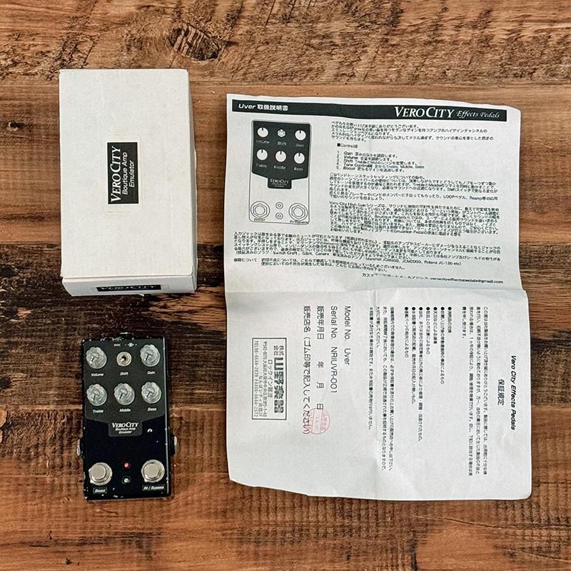 VeroCity Effects Pedals UVER シリアルNo.1 - エフェクター VeroCity Effects Pedals UVER シリアルNo.1 - エフェクター