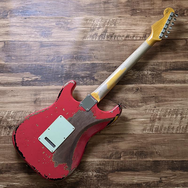 ［中古］Fender Custom Shop / Michael Landau Signature 1963 Stratocaster Relic Fiesta Red over 3CS 2022｜vintage-style｜10