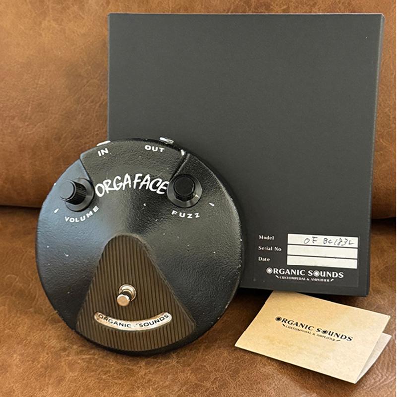 ORGA FACE Silicon BC183L Aged BLACK 特注美品 新品］Organic Sounds / Orga Face BC183L Aged Black : Vintage-Style