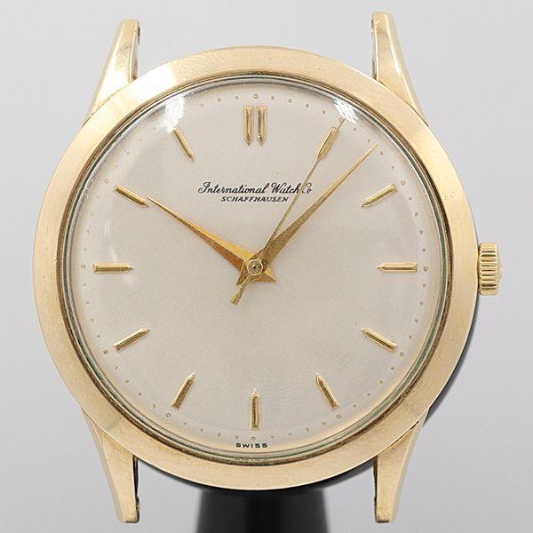 デッドストック級 稼働 良品 IWC シャフハウゼン 手巻き シルバー文字