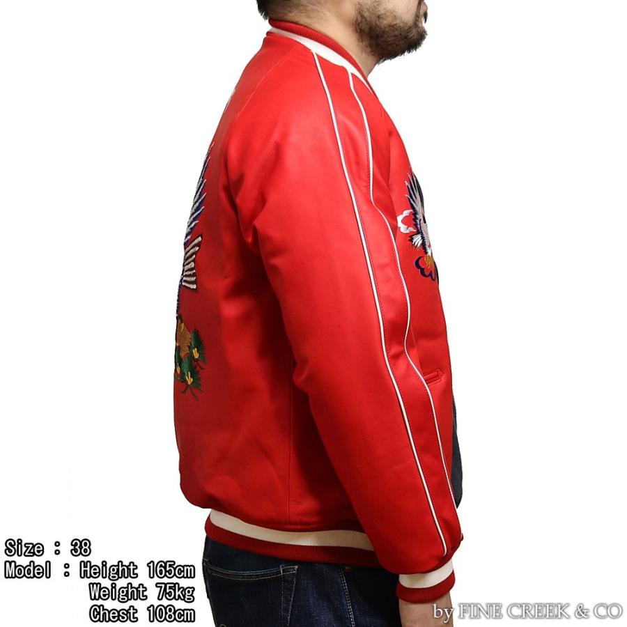 ★11時間以内発送★美品 FINE CREEK & CO ACJK004 レザージャケット カーディナル LEATHER JACKET CARDINAL ファインクリーク・アンド・コー 【XUR2572686635】(93610円)
