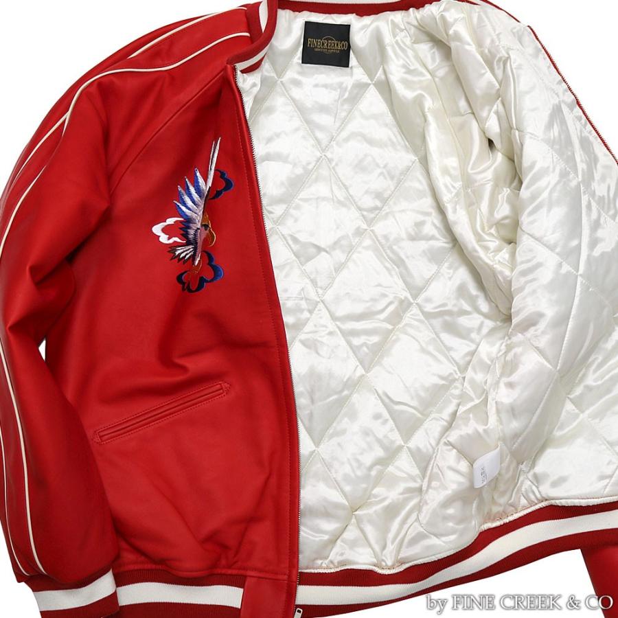 ★11時間以内発送★美品 FINE CREEK & CO ACJK004 レザージャケット カーディナル LEATHER JACKET CARDINAL ファインクリーク・アンド・コー 【XUR2572686635】(93610円)