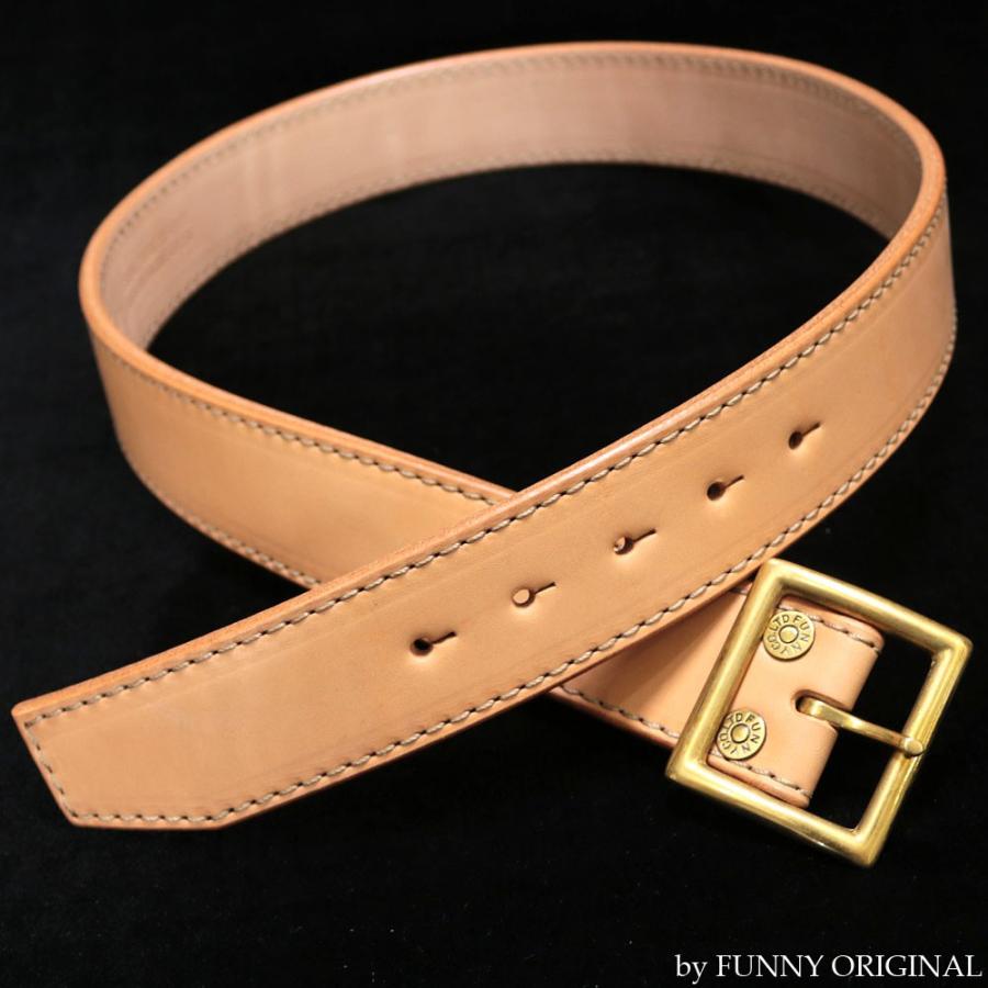 【返品不可】FUNNY ORIGINAL GBPL2 極厚ギャリソンベルト プレーンタイプ HEAVY WEIGHT GARISON BELT PLAIN ファニーオリジナル｜vintage｜05