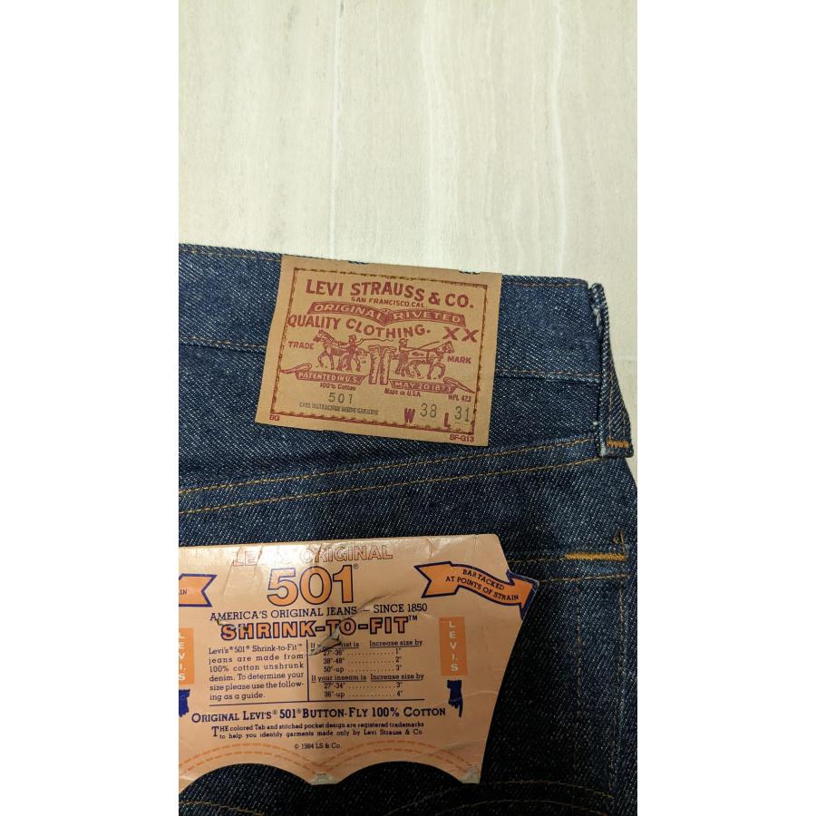 デッドストック！80's Levi''s リーバイス　501　大きめサイズ！の画像