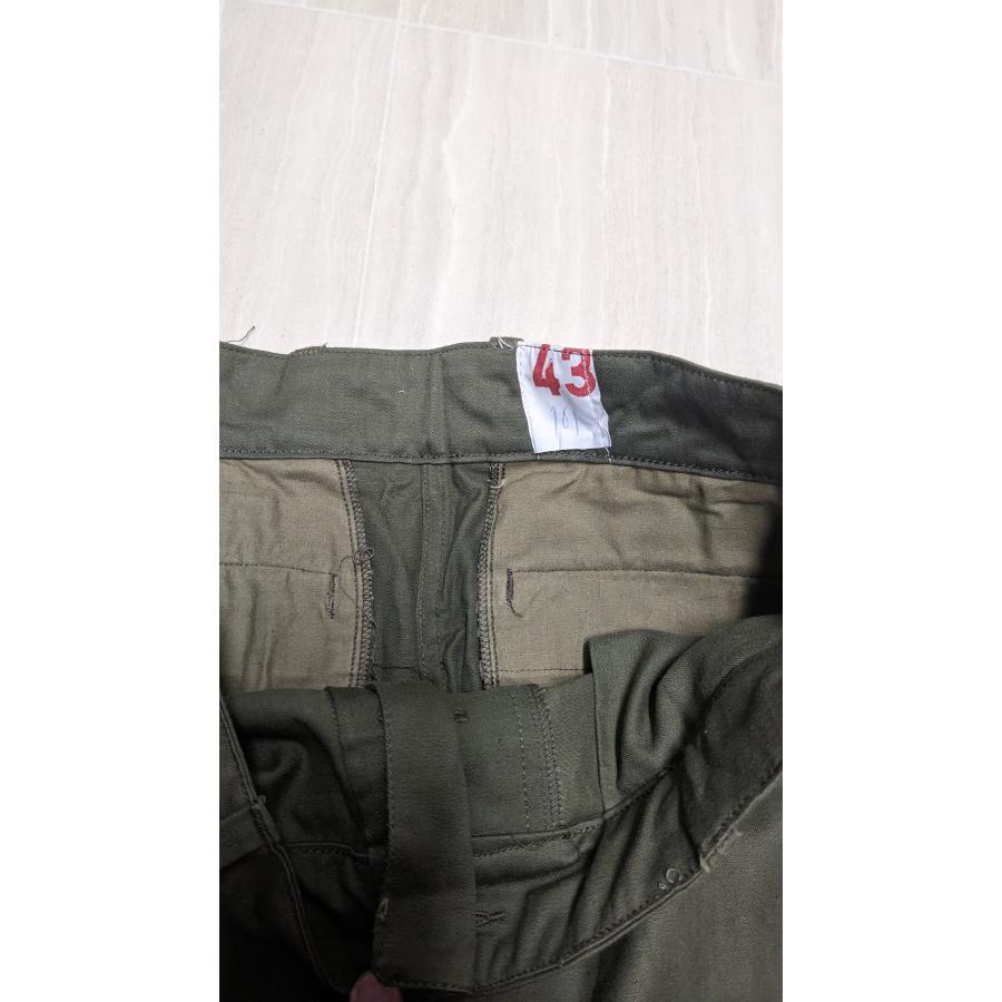 超名品　希少　1960年！フランス軍 M-47 カーゴパンツ ヘリーボーン製  デッドストック！の画像