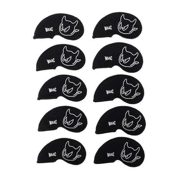 ワック ゴルフ ヘッドカバー UNISEX ユニセックス アイアンカバー セット ブラック WAAC 072242863 | WAAC | 02