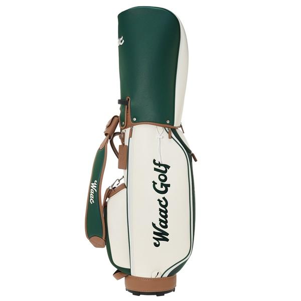 WAAC ワック ゴルフ キャディバッグ UNISEX Grainy Synthetic Leather