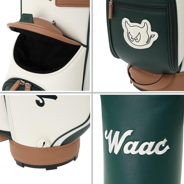 WAAC GOLF 2WAYキャディバック 白／緑 楽天市場】waac（バッグ・ケース｜ゴルフ）：スポーツ・アウトドアの通販