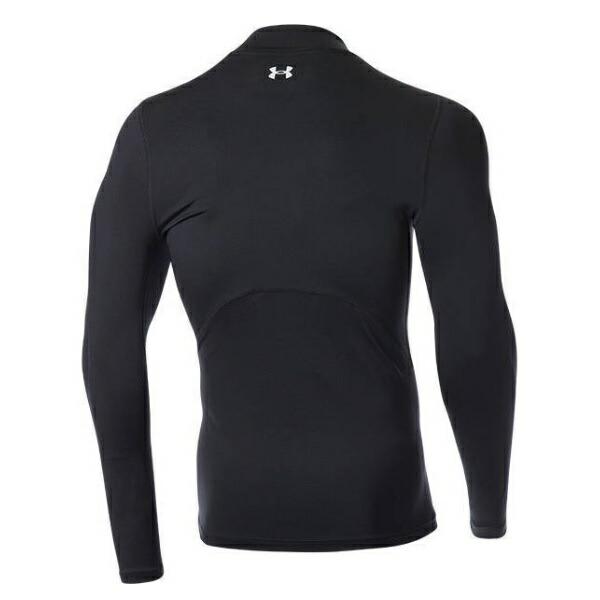 アンダーアーマー ゴルフ アンダーウェア  ヒートギア ロゴプリント 長袖 モックネック インナーシャツ UNDER ARMOUR 1371672 | UNDER ARMOUR | 04