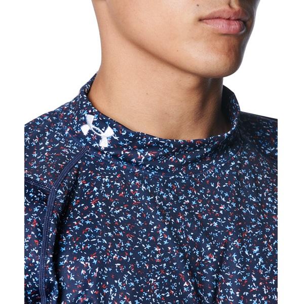 アンダーアーマー ゴルフ アンダーウェア  UAコールドギア フィッティド ノベルティ ロングスリーブ モックネック シャツ UNDER ARMOUR 1388304 | UNDER ARMOUR | 09