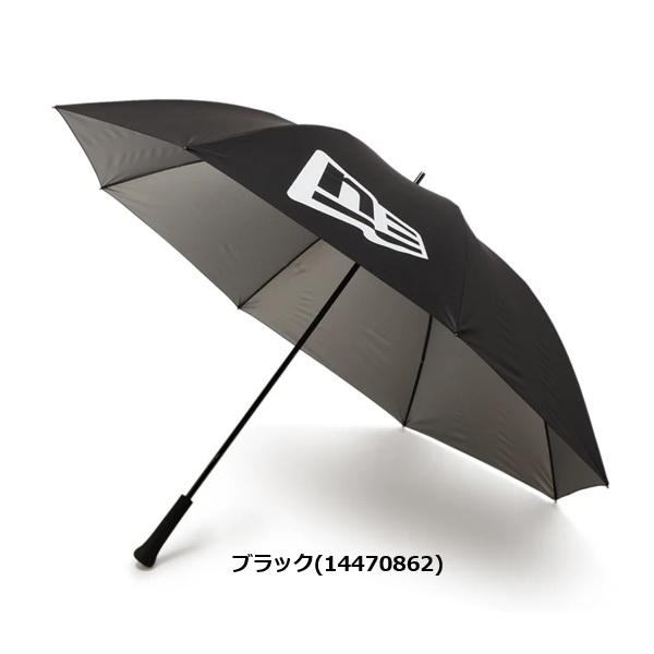 ニューエラ ゴルフ 傘 ゴルフアンブレラ フラッグロゴ ブラック (14470862) | NEW ERA | 01