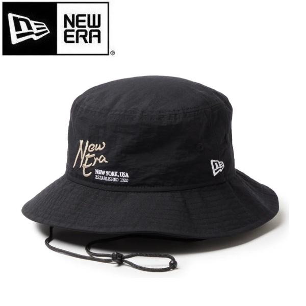 ニューエラ ゴルフ ハット アドベンチャー ライト ナイロンタッサー NEW ERA NEW YORK,USA EST. 1920 ブラック NEW ERA Golf (14747196) | NEW ERA