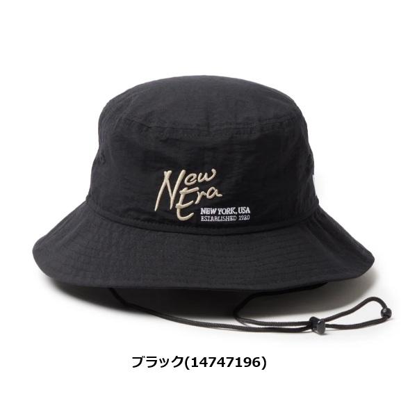 ニューエラ ゴルフ ハット アドベンチャー ライト ナイロンタッサー NEW ERA NEW YORK,USA EST. 1920 ブラック NEW ERA Golf (14747196) | NEW ERA | 01