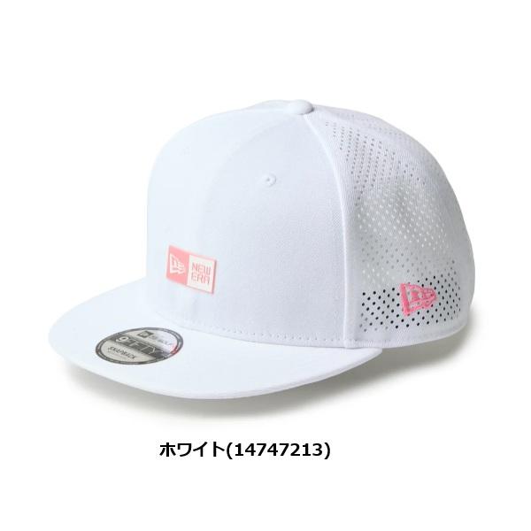ニューエラ ゴルフ キャップ 9FIFTY レーザーパーフォレーション Box Logo ボックスロゴ NEW ERA GOLF (14747213) (14747214) (14747215) | NEW ERA | 01