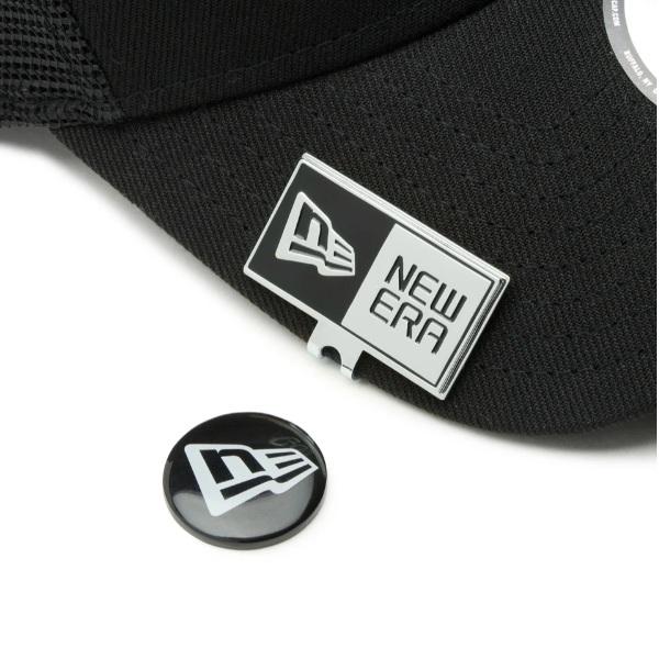 ニューエラ ゴルフ ベーシックマーカー ボックスロゴ/フラッグロゴ シルバー/ブラック NEWERA (14864767) | NEW ERA | 02