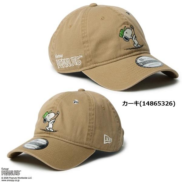 ニューエラ ゴルフ キャップ 9TWENTY Vintage PEANUTS ピーナッツ GOLF スイング New Era Golf (14865326) | NEW ERA | 01