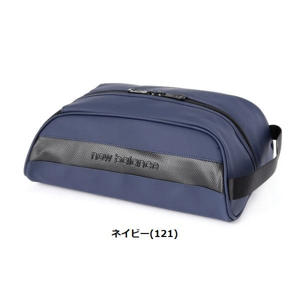 ニューバランス ゴルフ シューズケース マットPU×エンボスPU シューズバッグ newbalance golf 012-4984017 | New Balance Golf | 03