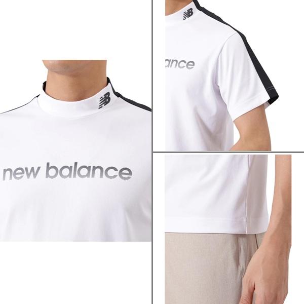 ニューバランス ゴルフ メンズ シャツ 半袖 モックネック プルオーバー New Balance Golf 012-6166001 2026年春夏モデル_10
