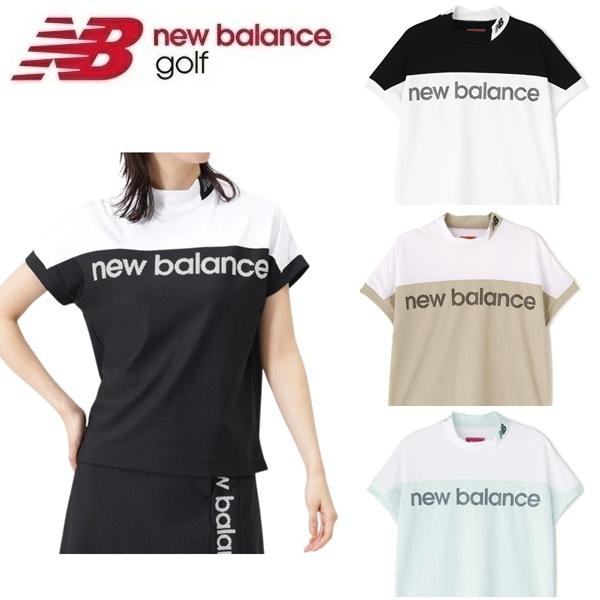 ニューバランス ゴルフ レディース シャツ フレンチスリーブ モックネック プルオーバー New Balance Golf 012-6166511 2026年春夏モデル | New Balance Golf