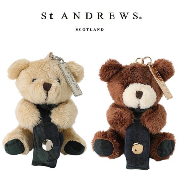 セント アンドリュース ゴルフ テディベアキャップホルダー St ANDREWS 042-6984320 | St ANDREWS