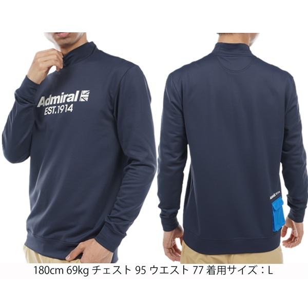 アドミラル ゴルフ メンズ 発熱ストレッチ ハイネックシャツ ADMIRAL ADMA387 |  | 07
