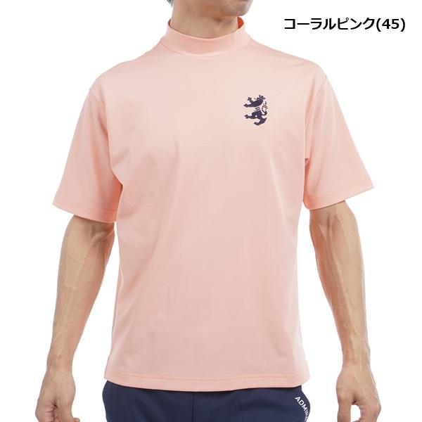 アドミラル ゴルフ メンズ ビッグ鹿の子 アクティブモックネックシャツ ADMIRAL GOLF ADMA536 2025年春夏モデル | Admiral Golf | 02
