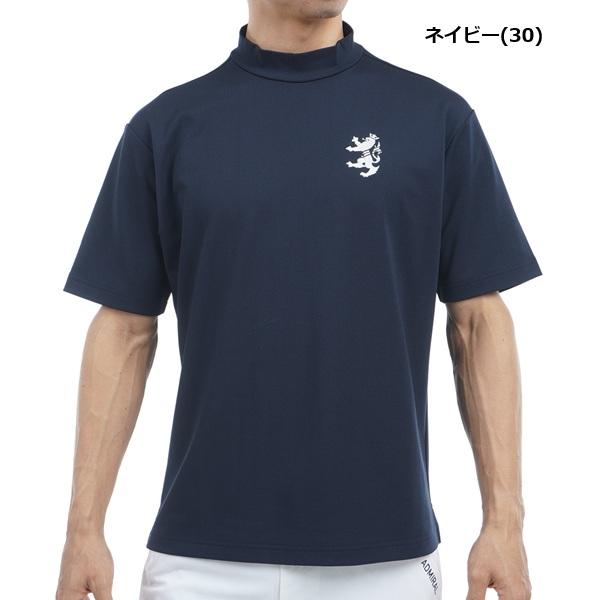 アドミラル ゴルフ メンズ ビッグ鹿の子 アクティブモックネックシャツ ADMIRAL GOLF ADMA536 2025年春夏モデル | Admiral Golf | 04