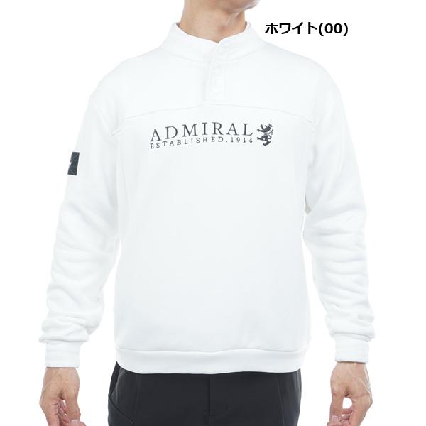 アドミラル ゴルフ メンズ カルイシ ハーフドットボタン スウェット ADMIRAL GOLF ADMA571 2025年秋冬モデル | Admiral Golf | 01
