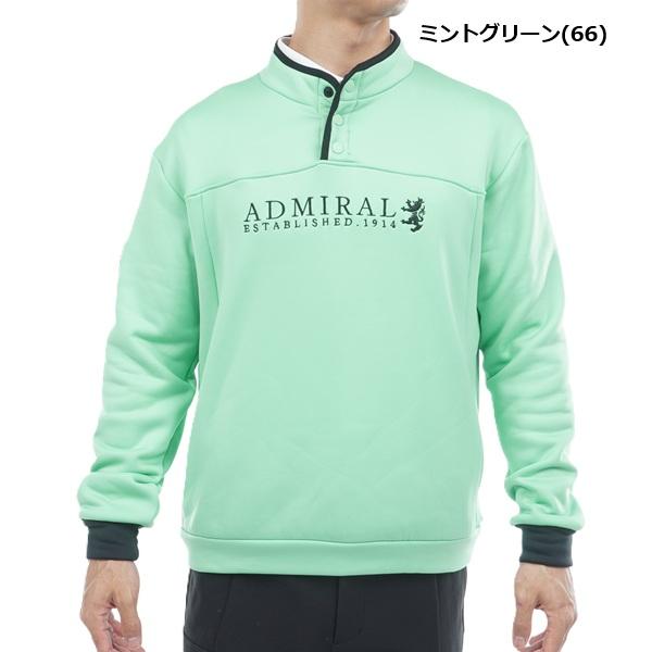 アドミラル ゴルフ メンズ カルイシ ハーフドットボタン スウェット ADMIRAL GOLF ADMA571 2025年秋冬モデル | Admiral Golf | 04