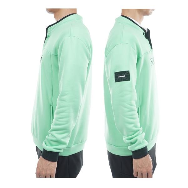 アドミラル ゴルフ メンズ カルイシ ハーフドットボタン スウェット ADMIRAL GOLF ADMA571 2025年秋冬モデル | Admiral Golf | 09