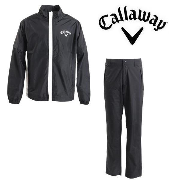 Callaway（キャロウェイ） ゴルフ レインウェア メンズ 上下セット S
