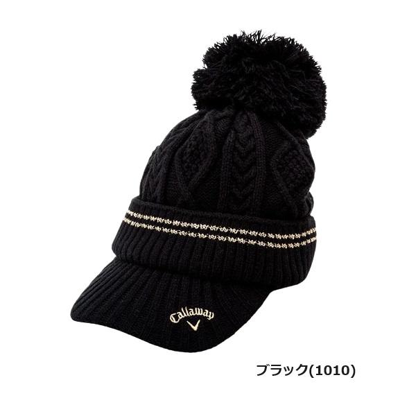 Callaway キャロウェイ ゴルフ ニット帽 梵天付きブリムニット Callaway キャロウェイ ゴルフ ニット帽 梵天付きブリムニット