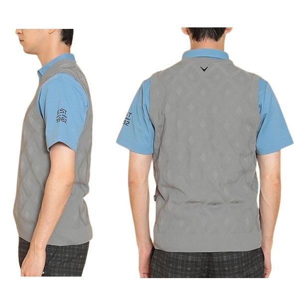 キャロウェイ ゴルフメンズ ベスト ダイヤジャガード ソフトタッチベスト Callaway Golf  C24219100 | Callaway | 07