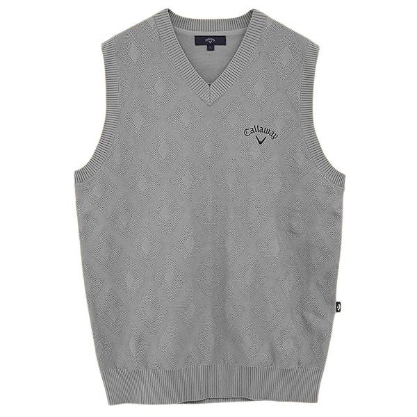 キャロウェイ ゴルフメンズ ベスト ダイヤジャガード ソフトタッチベスト Callaway Golf  C24219100 | Callaway | 08