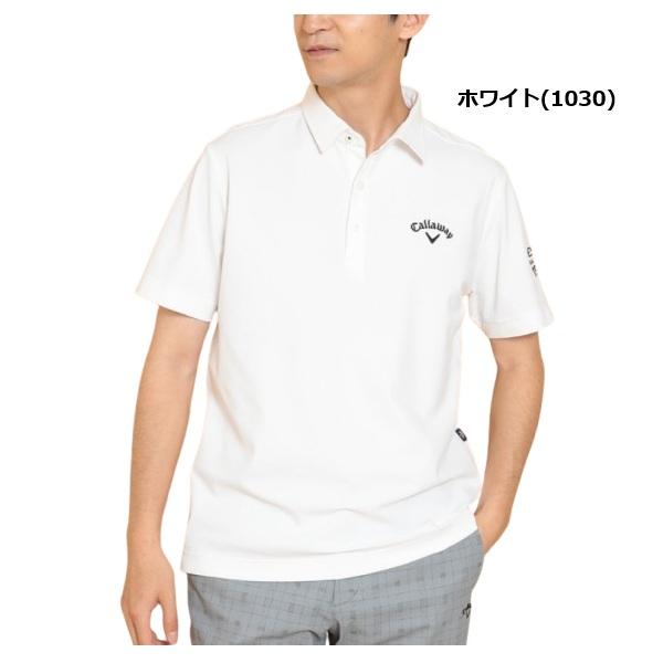 Callaway（キャロウェイ） メンズ ゴルフウェア 半袖 カノコ半袖シャツ